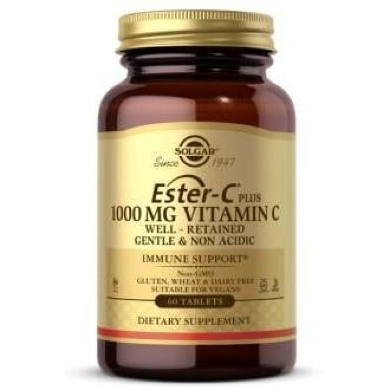Ester - C Plus Vitamina C 1000mg 60comp - Solgar