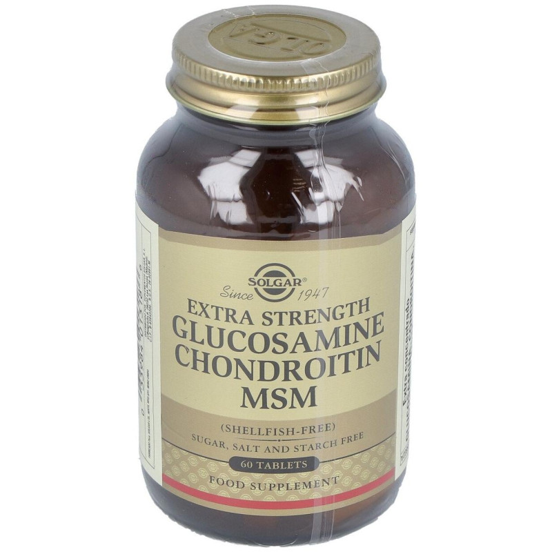 Glucosamine Chondrotine Msm Complexe 60 Comprims - Solgar