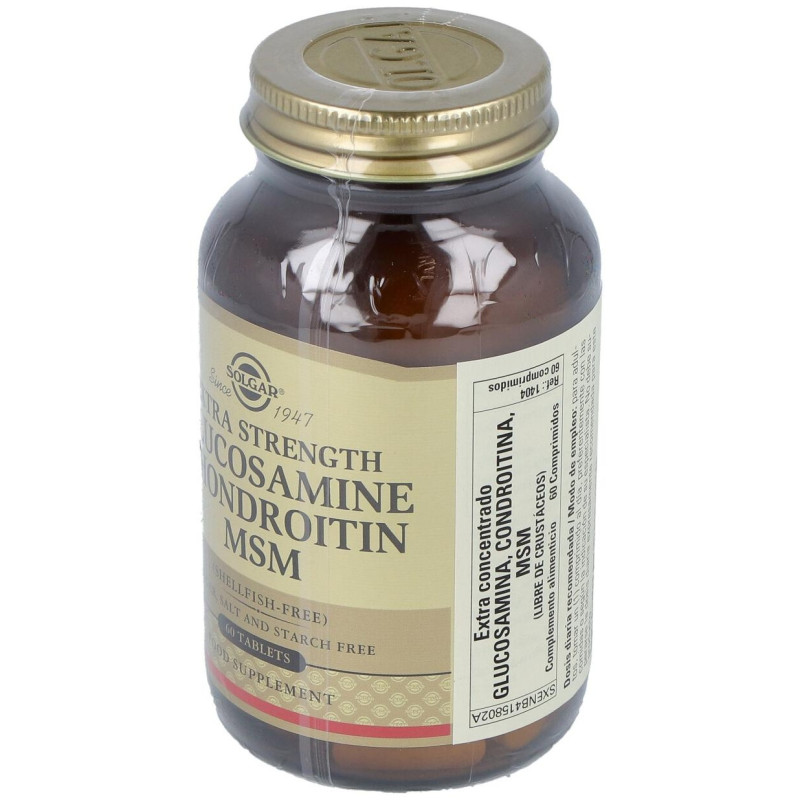 Glucosamine Chondrotine Msm Complexe 60 Comprims - Solgar