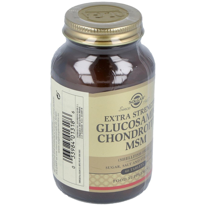 Glucosamine Chondrotine Msm Complexe 60 Comprims - Solgar