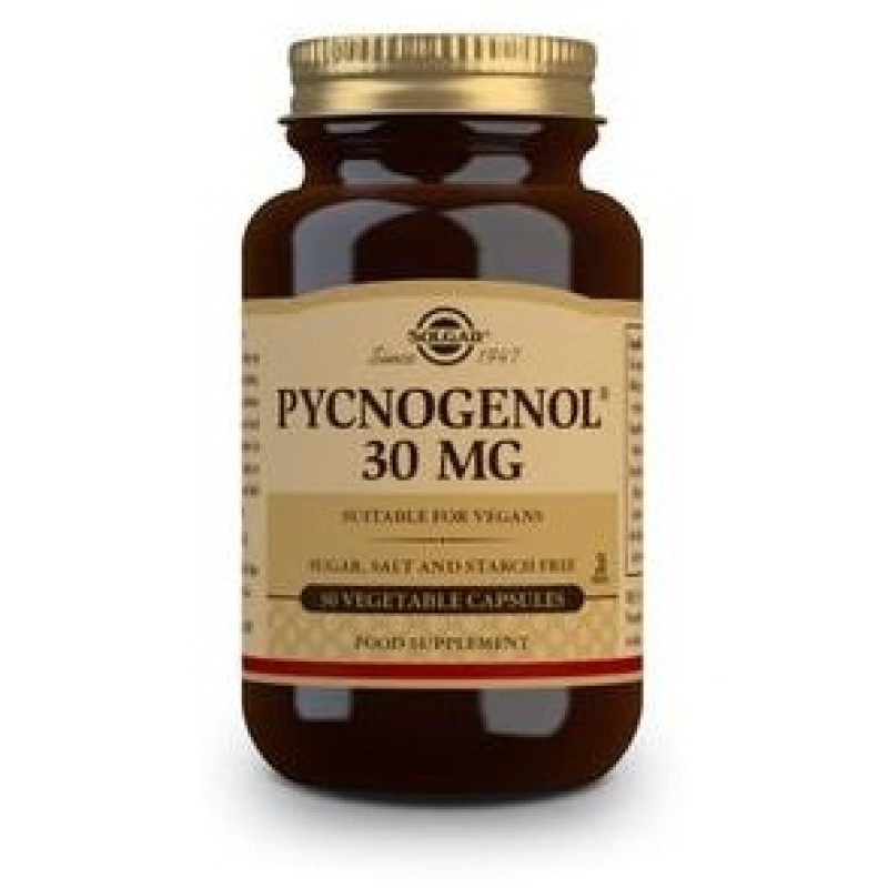 Pino 30mg.ext.corteza Pino Pycnogenol 30cap.veg - Solgar