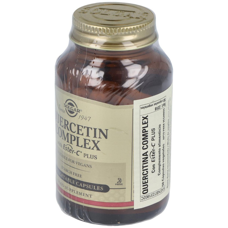 Quercitina Complex con Ester - C Plus 50vcaps - Solgar