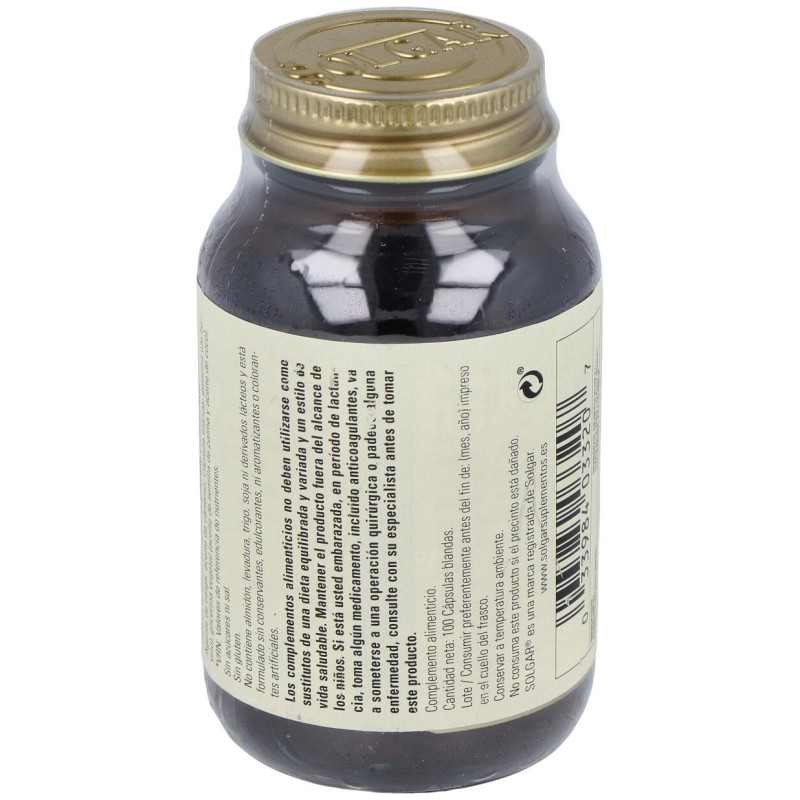 Vitamina D3 400ui (10mcg) 100perlas - Solgar