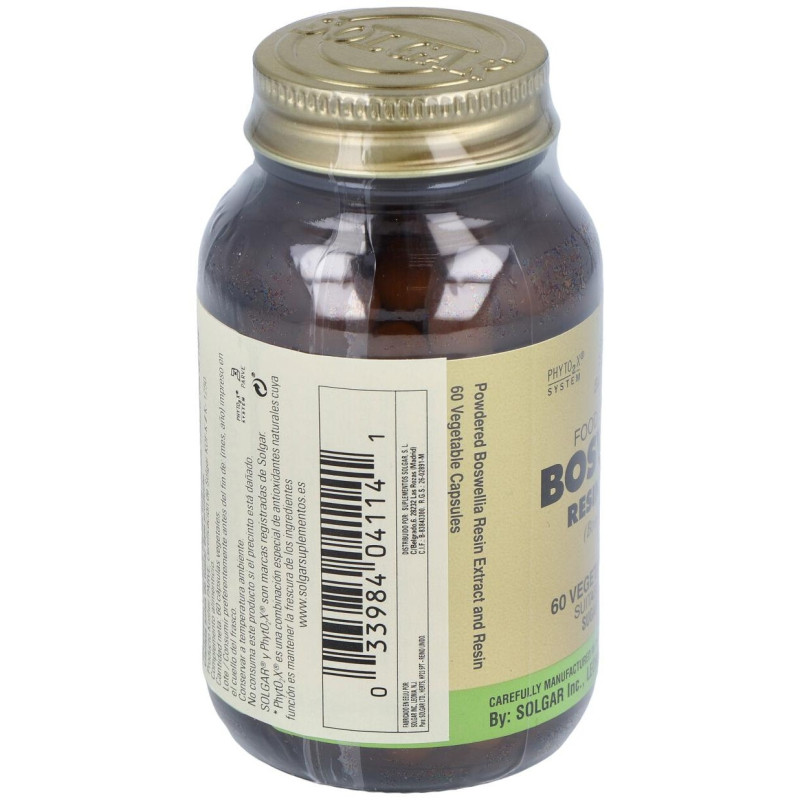 Boswellia - Resina - (boswellia Serrata) 60veg - Solgar