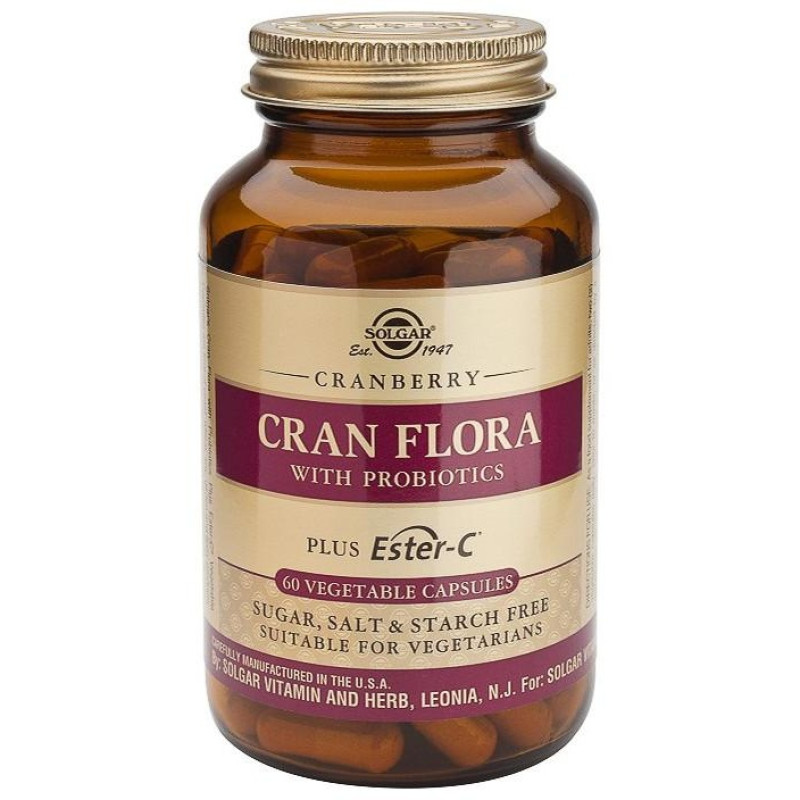 Cran Flora (arand.rojo con Probiot.y Ester - C) 60ca - Solgar
