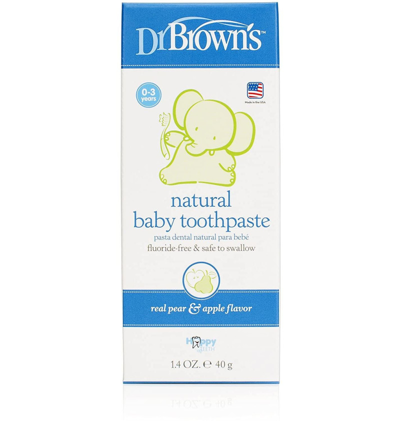 Pasta Dental Infantil Natural - Bebe Dr Brown (1 Envase 40 G)