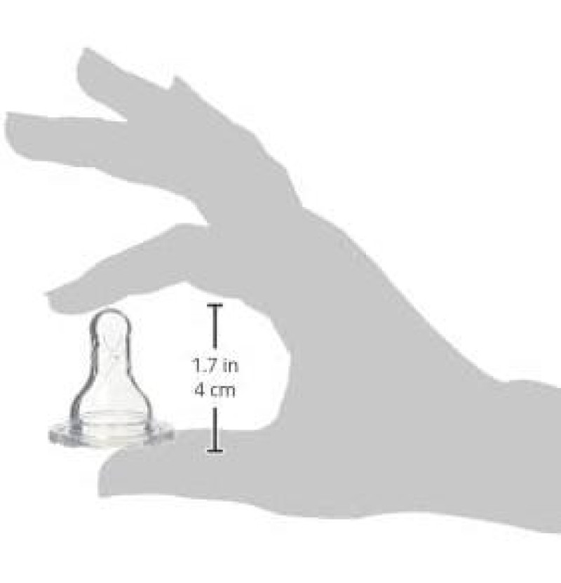 Tetina Silicona - Dr Brown´S Natural Flow Estandar (Recien Nacido N1 2 U)