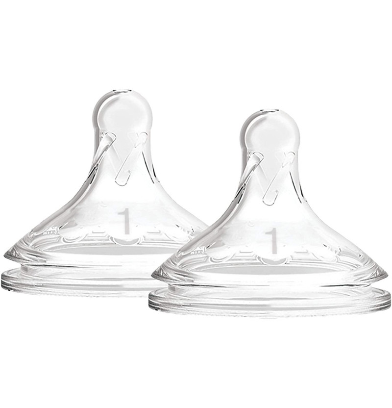 Tetina Silicona Boca Ancha Options+ - Dr Brown´S Natural Flow (Nivel 1 2 U)