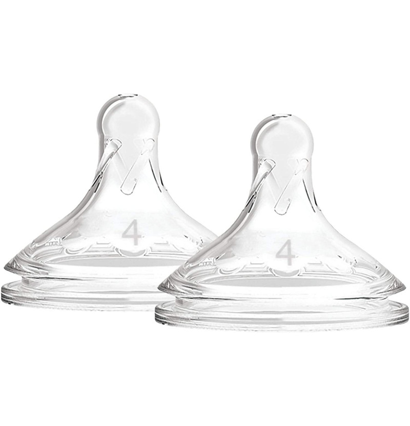 Tetina Silicona Boca Ancha Options+ - Dr Brown´S Natural Flow (Nivel 4 2 U)