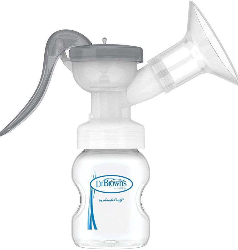 Extractor De Leche Manual Y Biberon - Dr Brawn`S