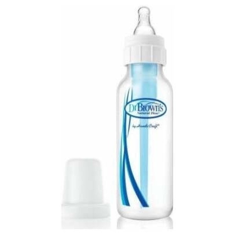 Dr Brown's Biberón Tetina Boca Estrecha Natural Flow 250ml - Drbrowns