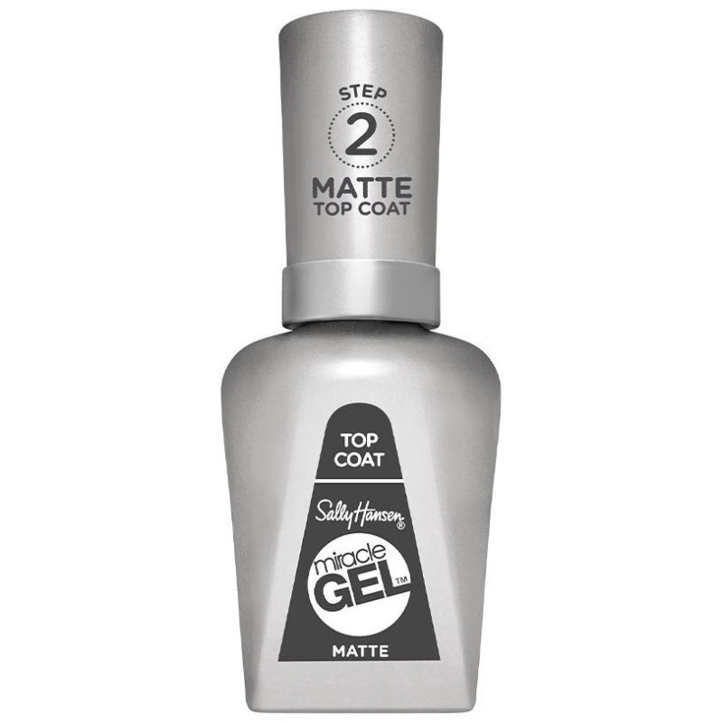 Miracle Gel Top Coat Matte 14.7ml - Sally Hansen