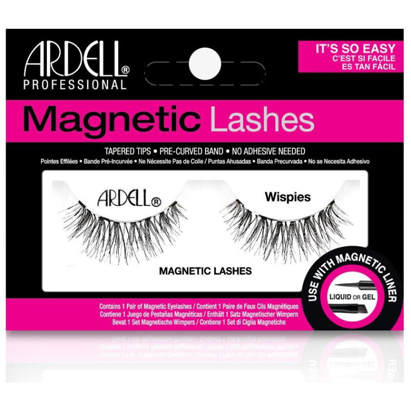 Magnetic Lashes Liner Lash Wispies Pestañas Postiz 1 Par - Ardell