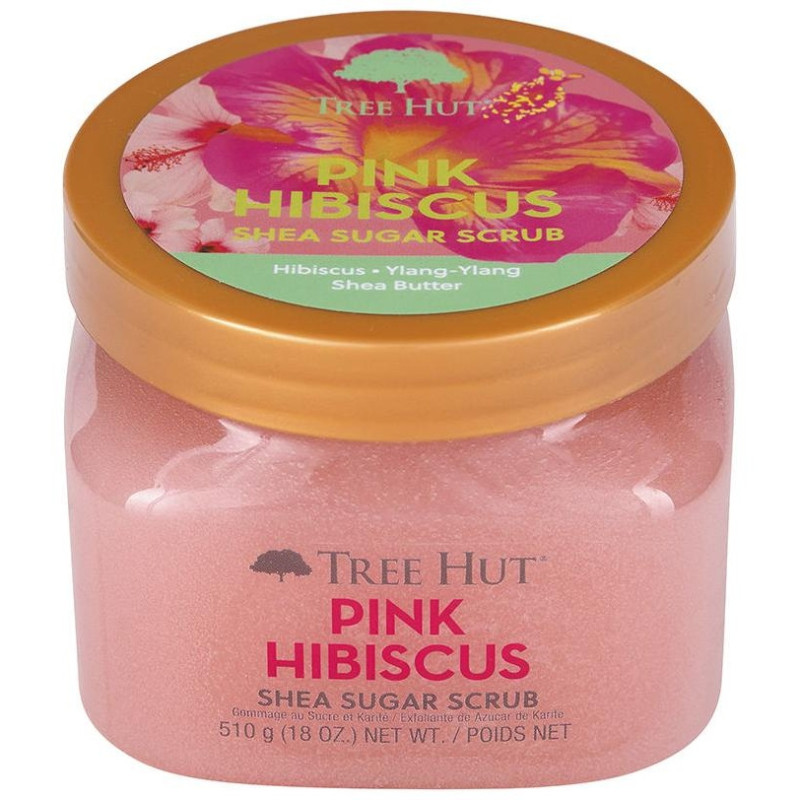 Exfoliante de Azúcar Hibiscus Rosa 510 Gr - Tree Hut