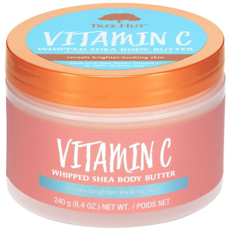 Vitamin C Whipped Shea Body Butter 240g - Tree Hut