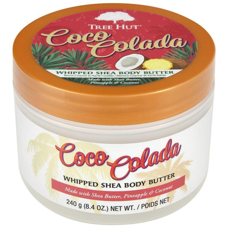 Whipped Shea Body Butter Coco Colada 240g - Tree Hut