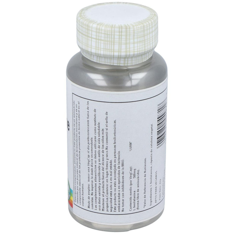 L - Phenylalanine 500mg 60cáps - Solaray