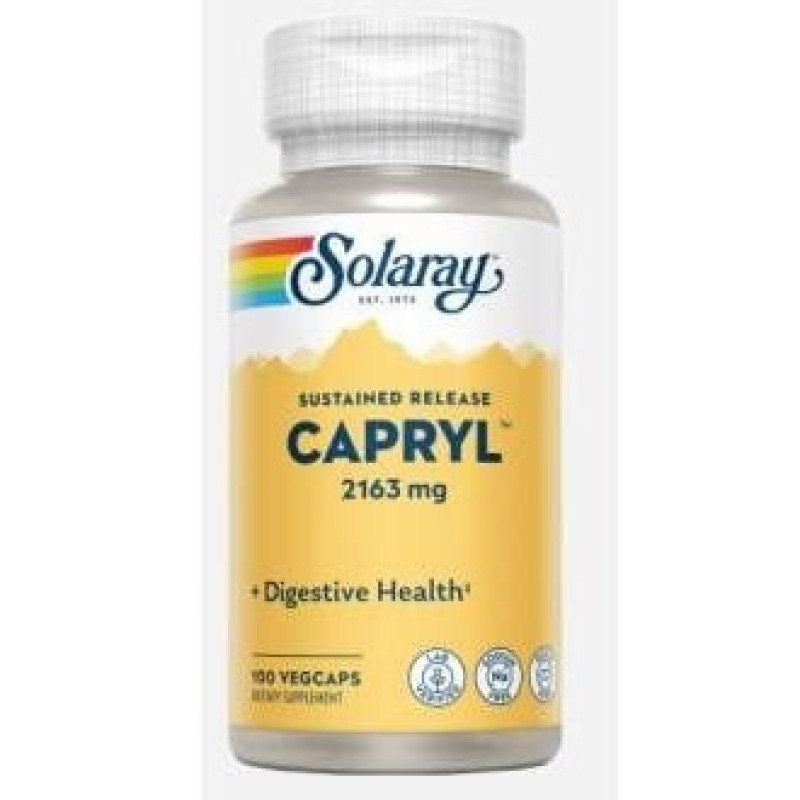 Capryl Tm (ácido Caprilico) 100cap.veg - Solaray