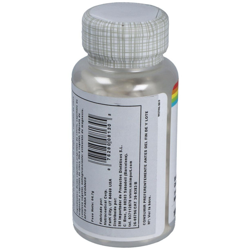 Capryl Tm (ácido Caprilico) 100cap.veg - Solaray