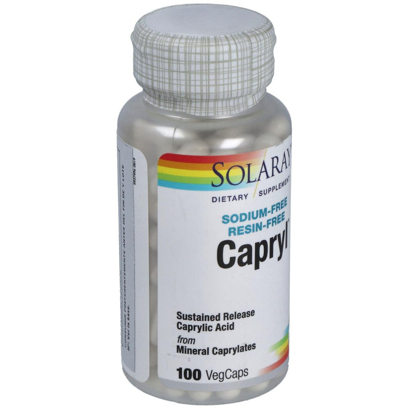 Capryl Tm (ácido Caprilico) 100cap.veg - Solaray