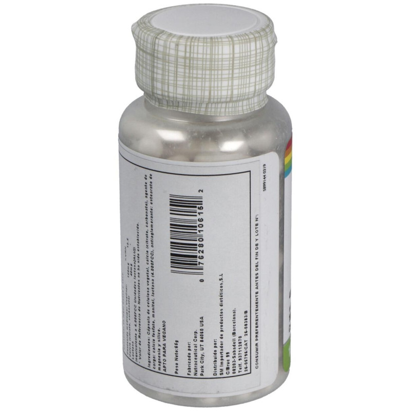 Lactase 40Mg. 4000Fcc 100Cap.Veg