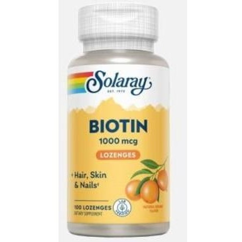 Biotin 1000mcg. 100comp.sublinguales 2 - Solaray