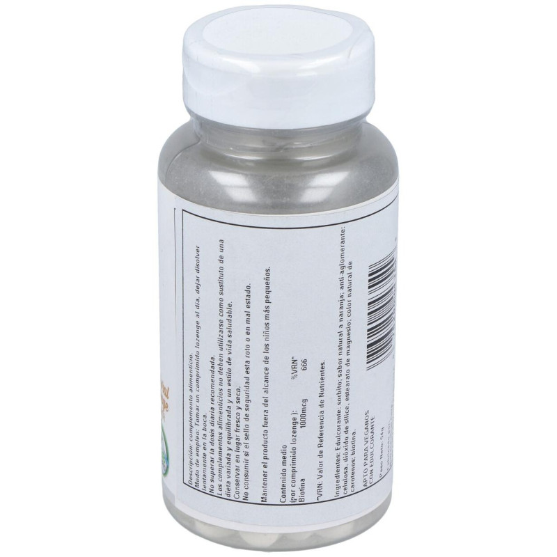 Biotin 1000mcg. 100comp.sublinguales 2 - Solaray