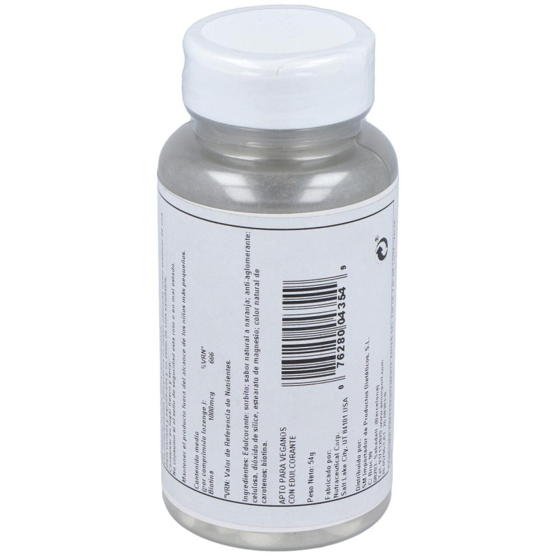 Biotin 1000mcg. 100comp.sublinguales 2 - Solaray