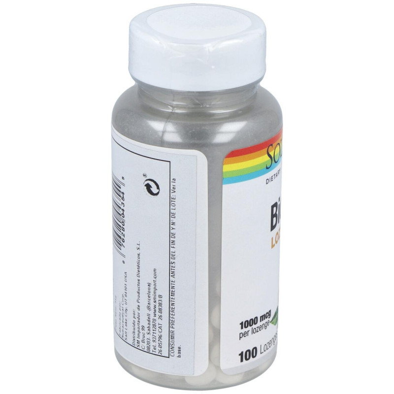 Biotin 1000mcg. 100comp.sublinguales 2 - Solaray