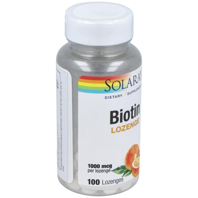 Biotin 1000mcg. 100comp.sublinguales 2 - Solaray