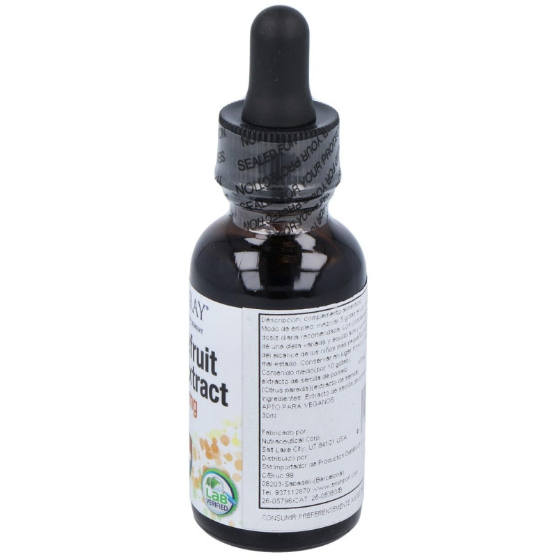 Solaray Liquide De Pépins De Pamplemousse 30Ml
