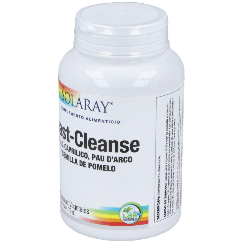 Yeast Cleanse 90cap - Solaray