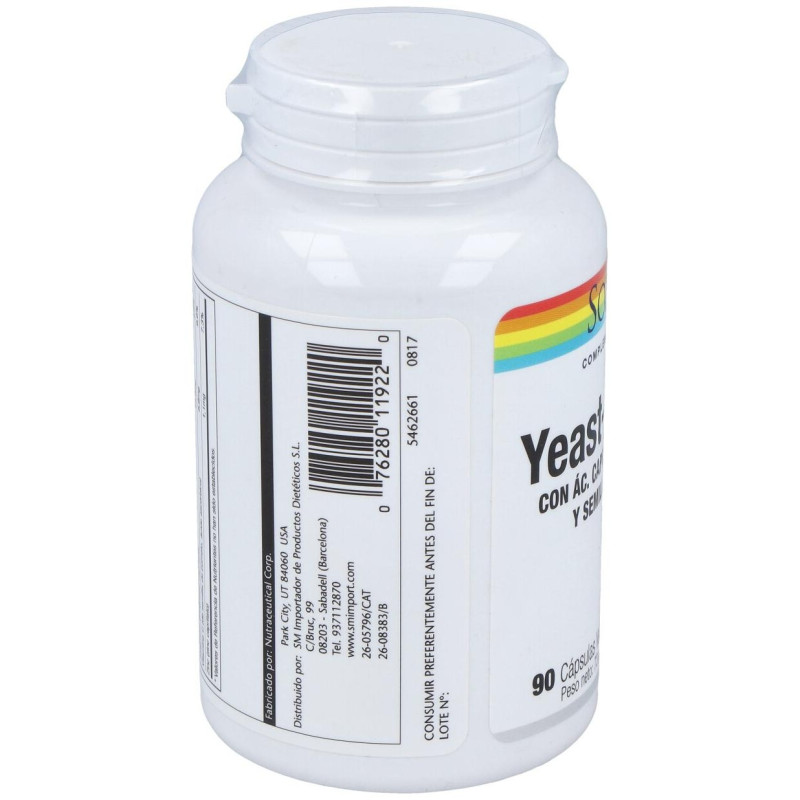 Yeast Cleanse 90cap - Solaray