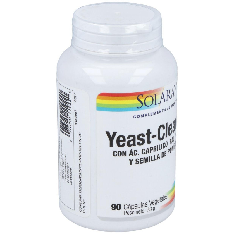 Yeast Cleanse 90cap - Solaray