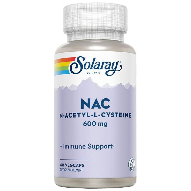 Nac 600 mg, Vitaminas y Suplementos Solaray - Perfumes Club - Solaray