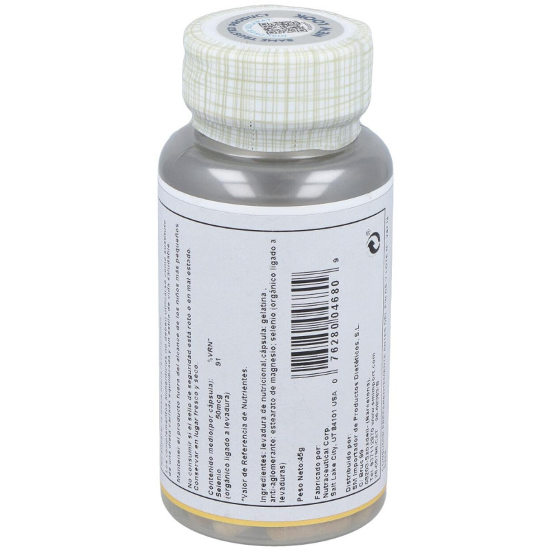 Selenium 50mcg. 100cap. 2 - Solaray