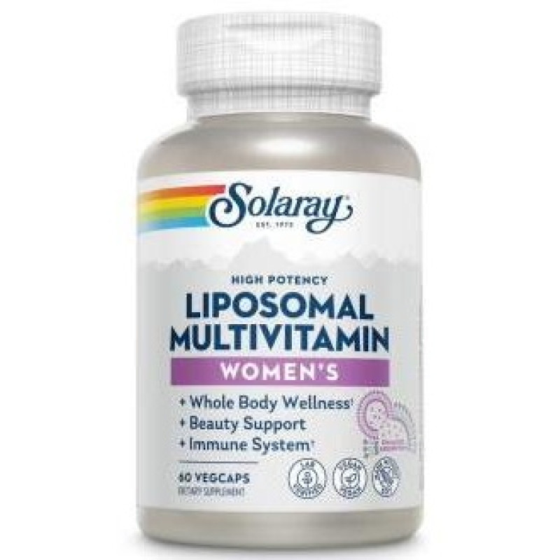 Liposomal Multivitamin Mujer 60caps - Solaray