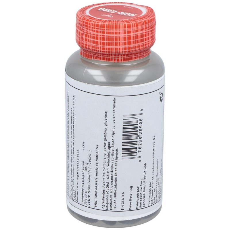 Solaray Ubiquinol Coenzima Q10 50Mg