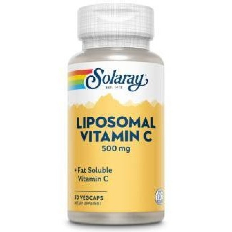 Liposomal Vitamin C 500mg 30caps - Solaray