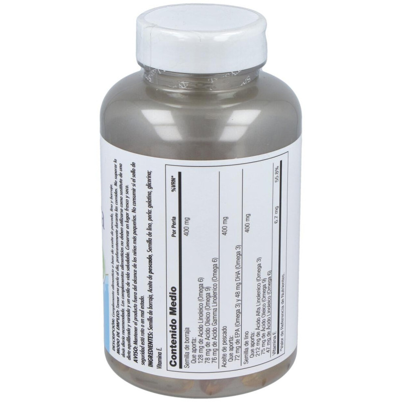 Kal Ultra Omega 3 - 6 - 9 100perlas - Solaray