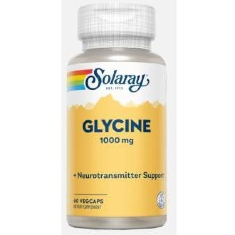 Glycine 1000mg. 60cap.veg - Solaray