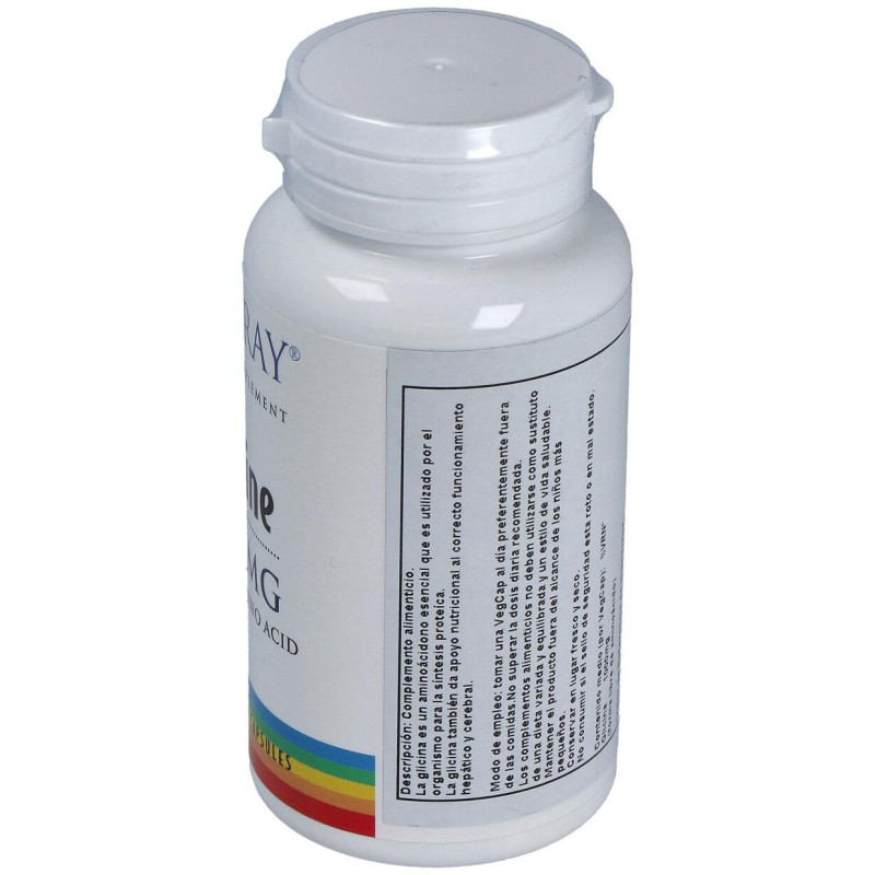 Glycine 1000mg. 60cap.veg - Solaray