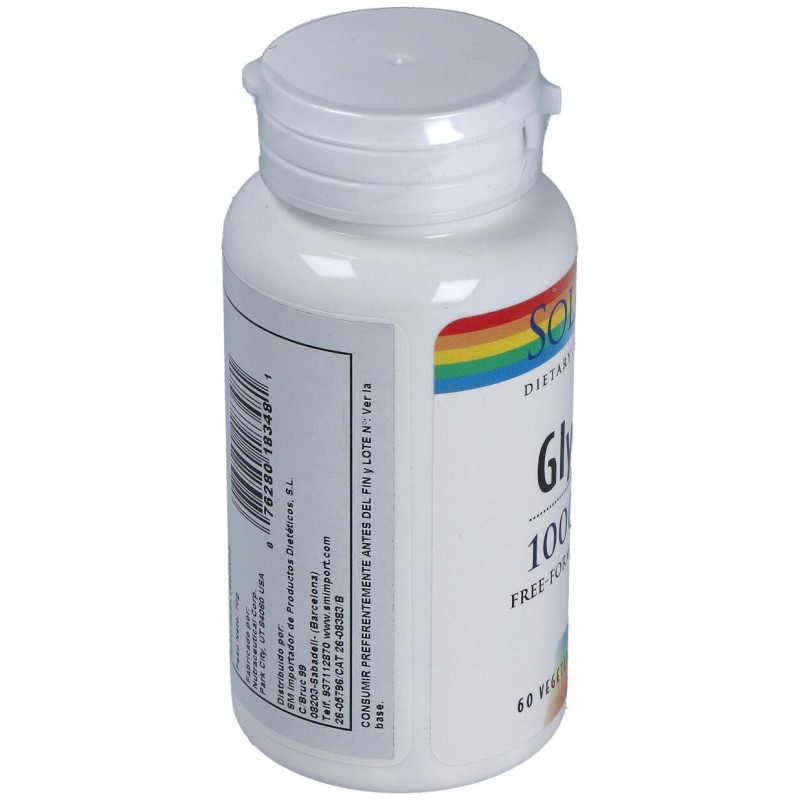 Glycine 1000mg. 60cap.veg - Solaray