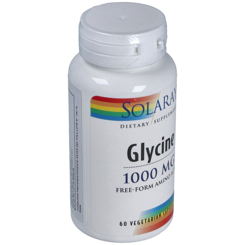 Glycine 1000mg. 60cap.veg - Solaray