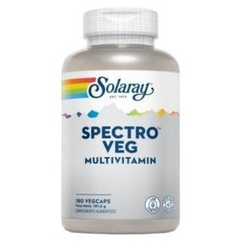 Spectro (vit.,miner.,antioxid.,)veg. 180cap - Solaray