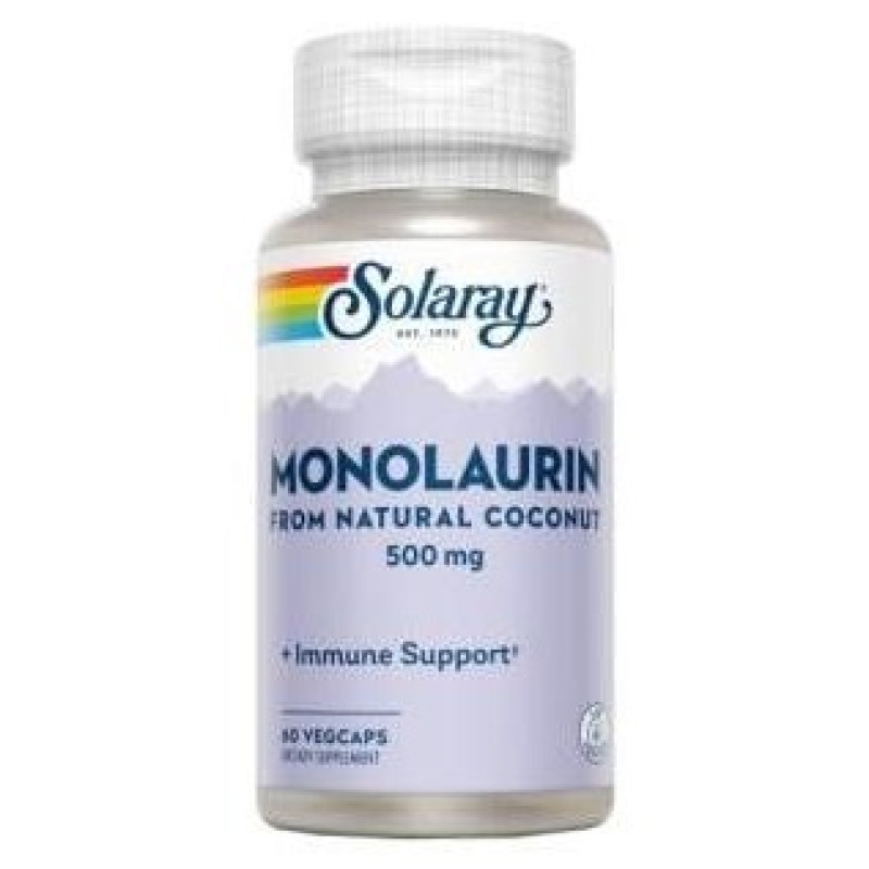 Monolaurin 500mg. 60cap. 2 - Solaray