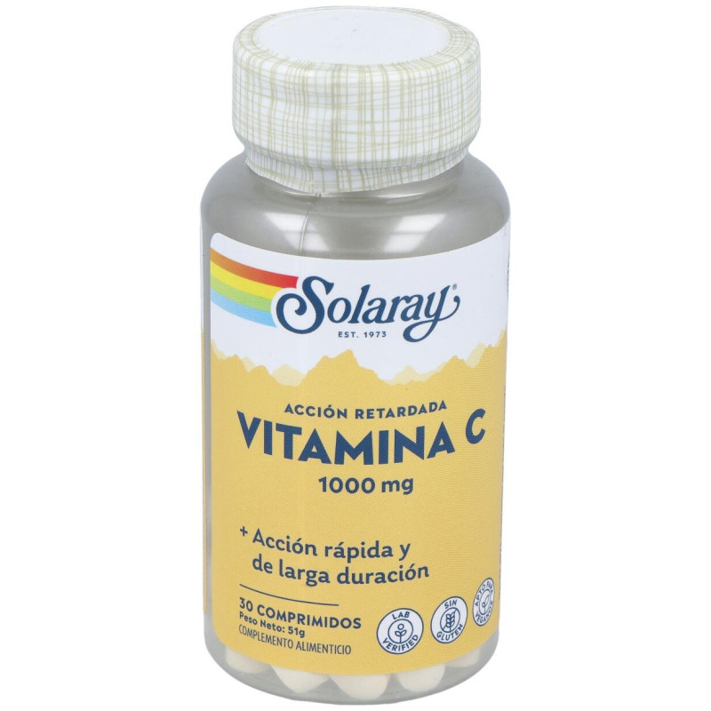 Vit. C 1000mg.small 30comp - Solaray