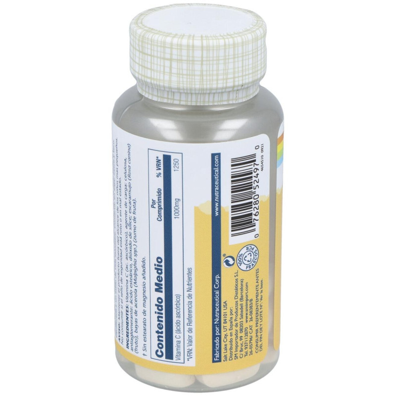 Vit. C 1000mg.small 30comp - Solaray