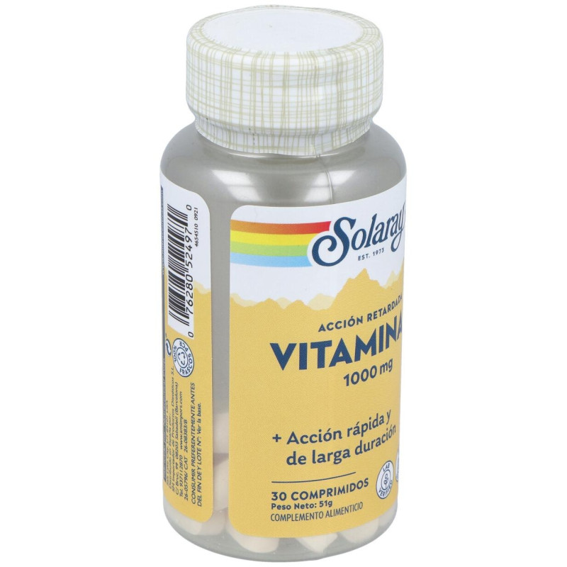 Vit. C 1000mg.small 30comp - Solaray