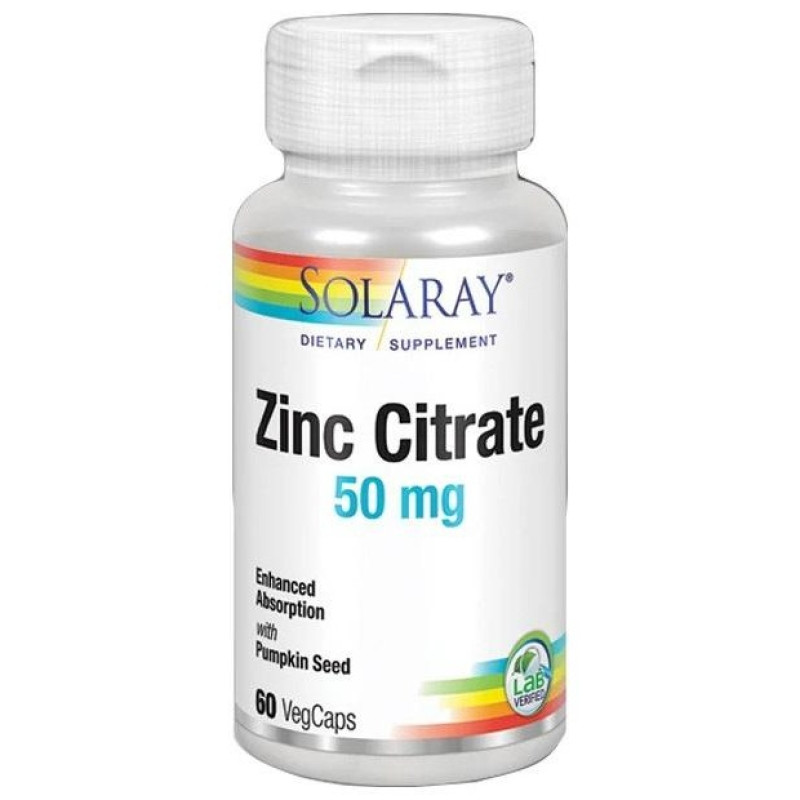 Zinc 25Mg+Semilla De Calabaza 50Mg 60Vcap.